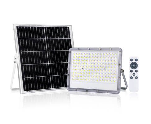 SMD2835 100w 200w 300w Outdoor Solar Flood Light 170lm/w Optical Lens