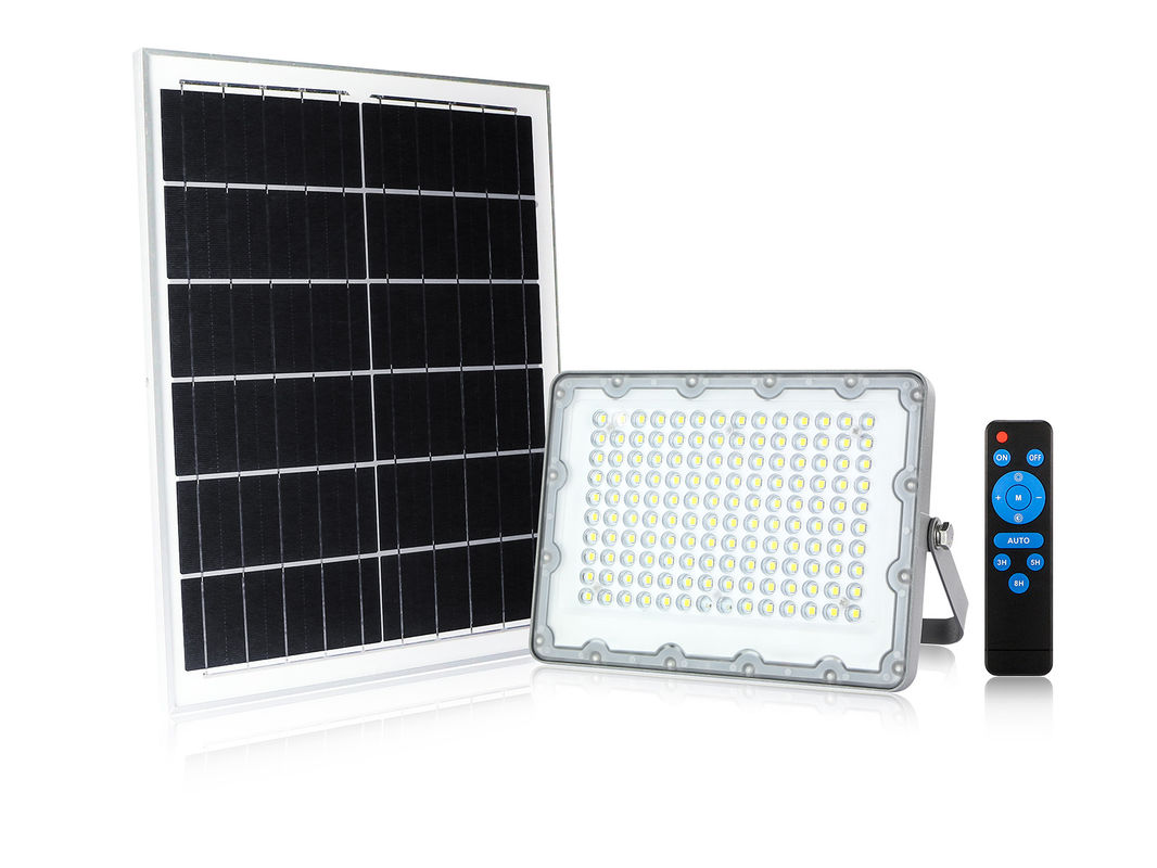 65000mAH 4200lm Outdoor Solar Powered Flood Light Wall Mounted Motion Sensor 32.8ft